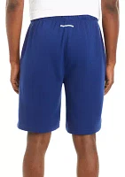 Solid Fleece Shorts