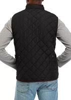 Men's Zip Front Quilted Vest