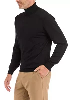 Men's Fine Gauge Turtleneck Sweater