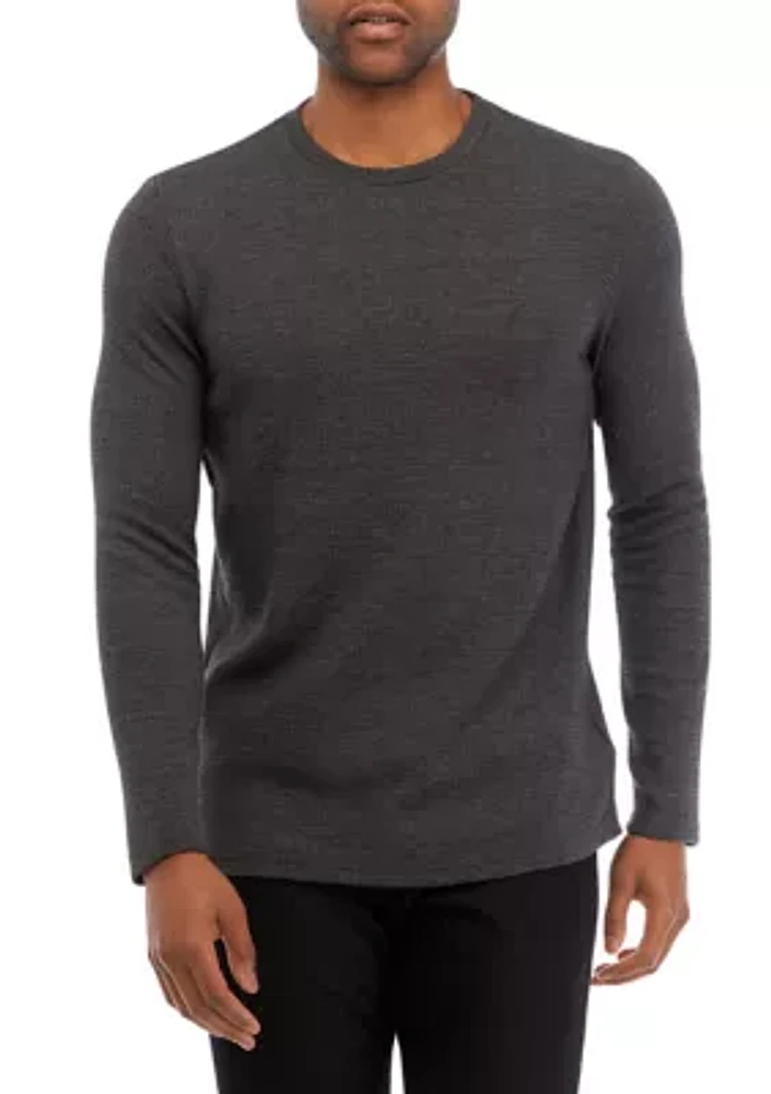 Men's Crew Neck Pullover Knit Sweater