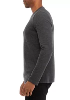 Men's Crew Neck Pullover Knit Sweater