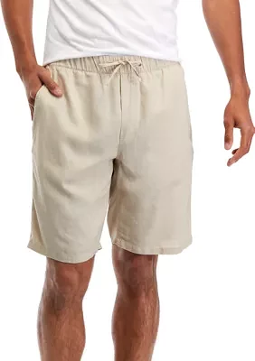 Men's Linen Drawstring Shorts