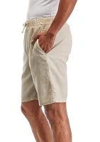 Men's Linen Drawstring Shorts