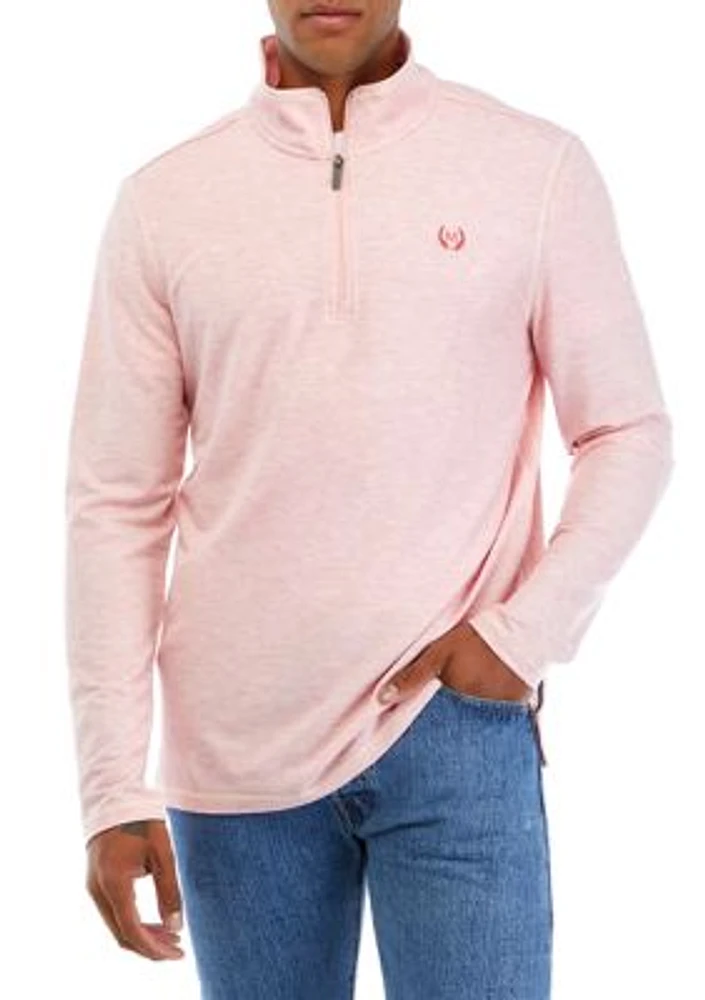 Men's Zip Up Stretch Pullover