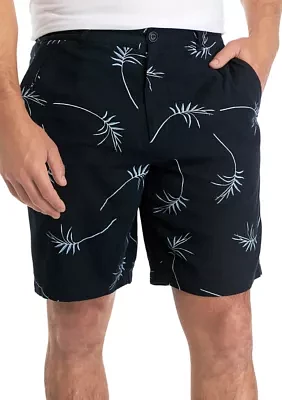 Men's Linen Shorts with Drawstring