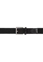 Fully Adjustable Stretch Fabric Web Boxed Belt