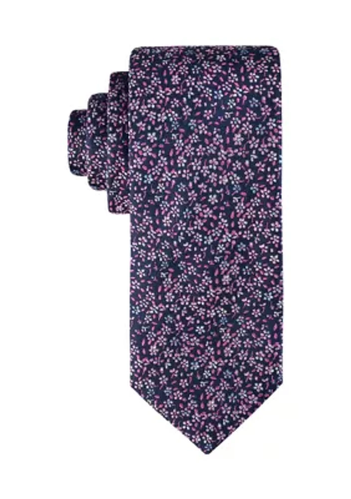 Floral Botanical Regular Width Necktie