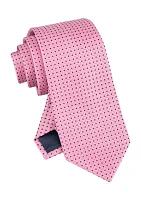 Grid Patterned Tie