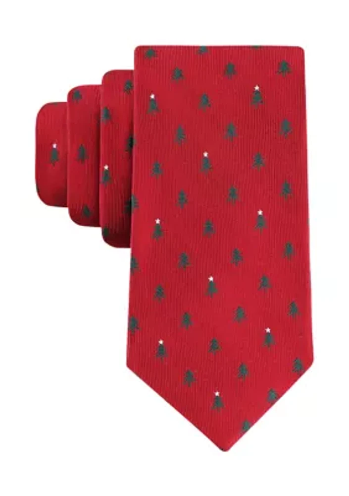 Christmas Tree Holiday Tie