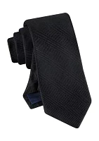 Herringbone Solid Tie