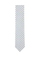 Floral Medallion Tie