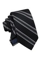 Textured Stripe Tie