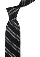 Textured Stripe Tie