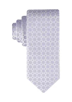 Hex Dot Medallion Pattern Tie