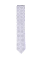 Hex Dot Medallion Pattern Tie