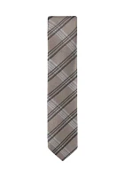 Herringbone Windowpane Patterne Tie