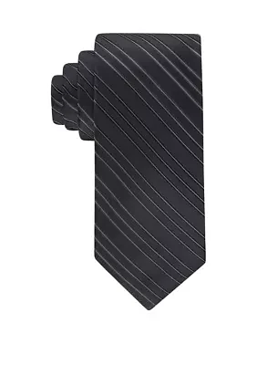 Tonal Pin Stripe Pattern Tie