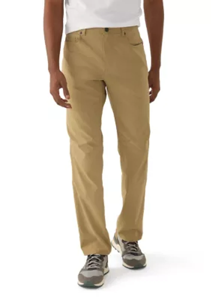 Straight 5-Pocket Pants