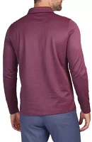 Long Sleeve Modal Polo