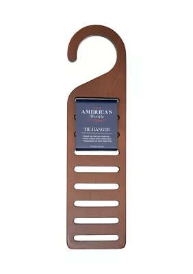 Slim Wood Tie Hanger