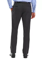 Men's Wool Stretch Classic Fit Suit Trouser Separate Pants