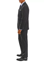 Men's Wool Stretch Classic Fit Suit Trouser Separate Pants