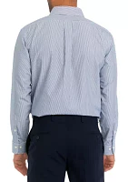 Regular Fit Non-Iron Stripe Dress Shirt