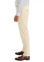 Cotton Stretch Suit Pants