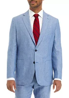 Linen Classic Fit Suit Jacket