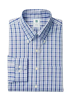 Regular Fit Non-Iron Check Dress Shirt