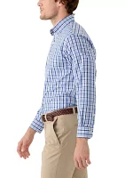 Regular Fit Non-Iron Check Dress Shirt