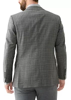 Plaid Wool Classic Fit Sport Coat