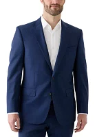 Wool Stretch Classic Fit Suit Jacket