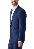 Wool Stretch Classic Fit Suit Jacket