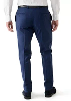 Men's Wool Stretch Classic Fit Suit Trouser Pants