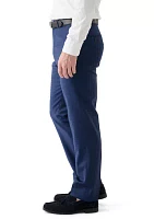 Men's Wool Stretch Classic Fit Suit Trouser Pants