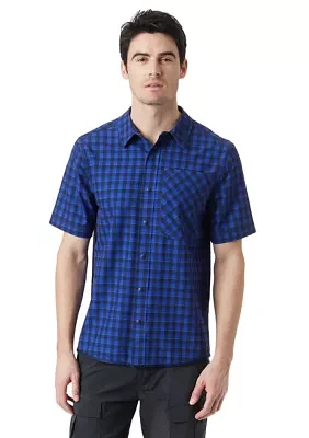 Short Sleeve Plaid Shirt