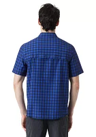 Short Sleeve Plaid Shirt