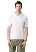 Half Zip Tech Polo Shirt