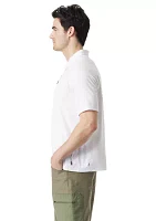 Half Zip Tech Polo Shirt