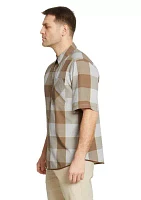 Short Sleeve Plaid Shirt