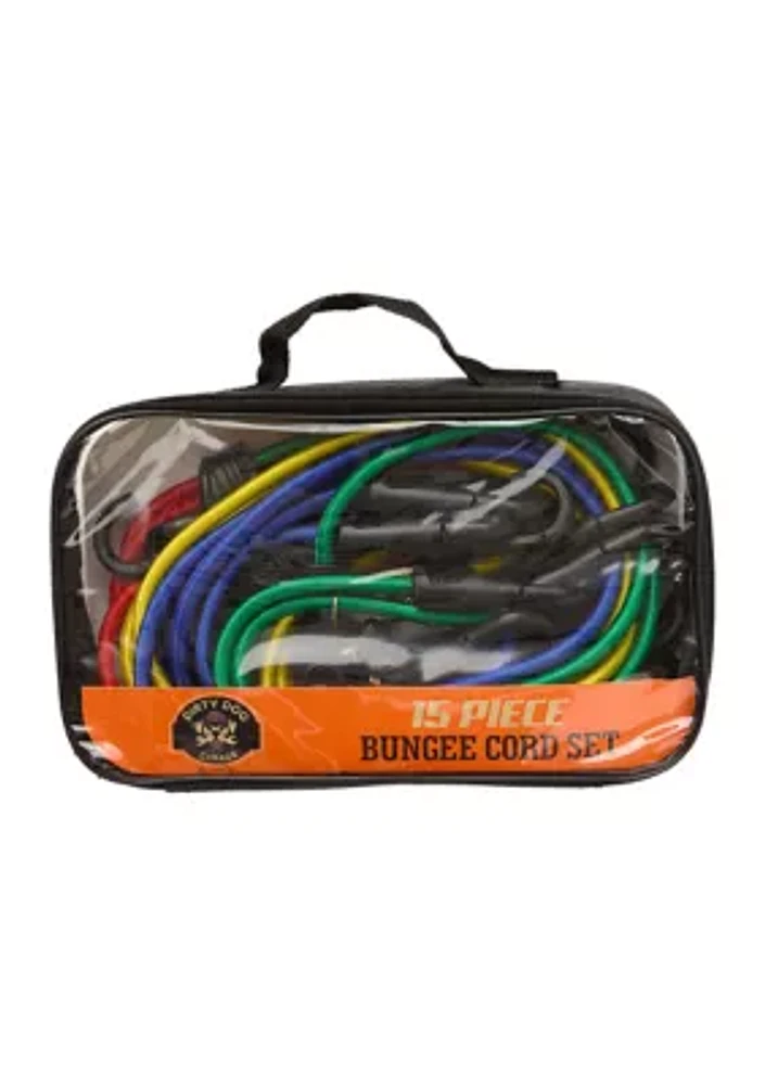 Bungee Cord Set - 15 Pack