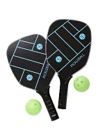 Glow In The Dark Pickleball Paddle Set