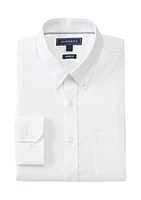 Button Down Pinpoint Dress Shirt