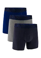 Performance Cotton 6'' Boxer Briefs - 3 Pack