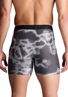 Performance Tech Print Boxer Briefs - 6" Inseam