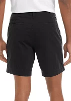 7" Flat Front Shorts