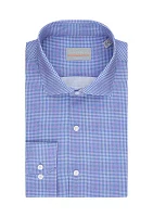 Men's Pindot Printed Button Down Shirt