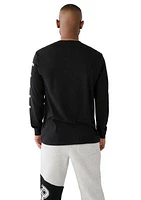 Men's Long Sleeve Logo Tour Graphic T-Shirt