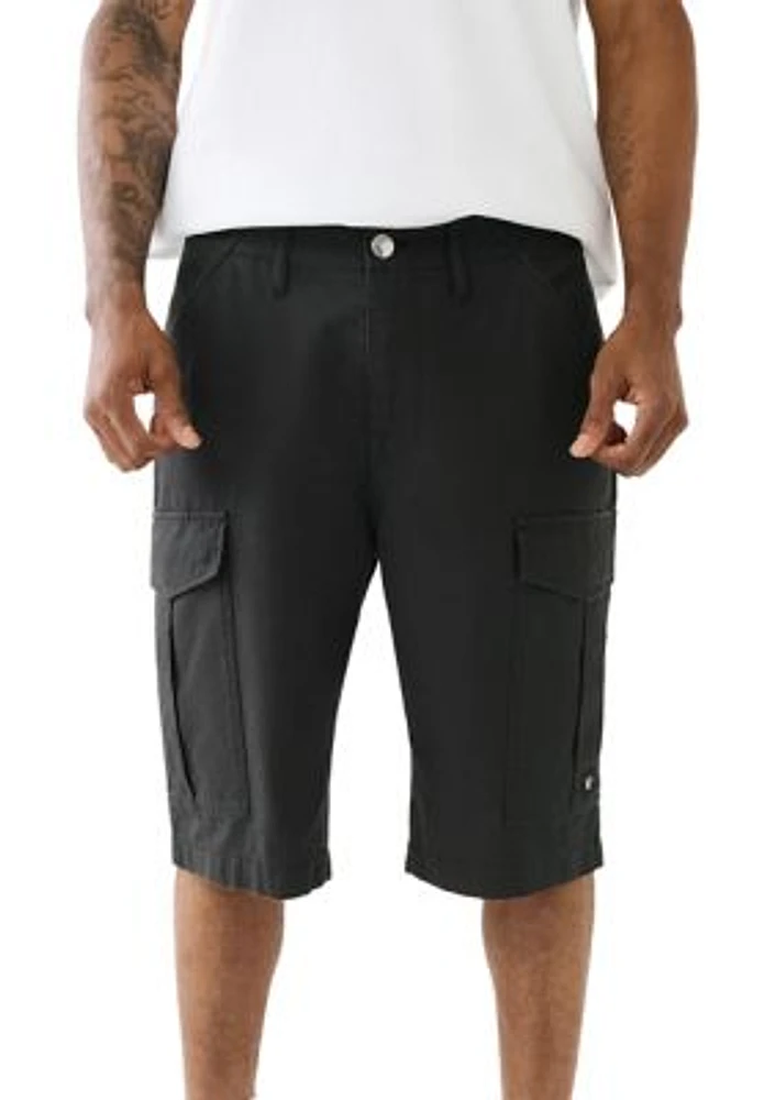 Single Needle Cargo Shorts